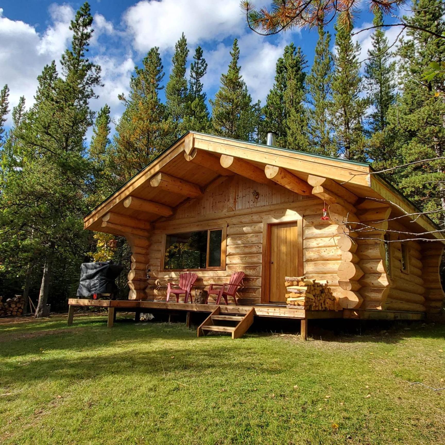 Rock Lake Lodge Provincial Park Rocky Mountain Escape Dome & Log Cabin Rentals - Rock Lake מראה חיצוני תמונה