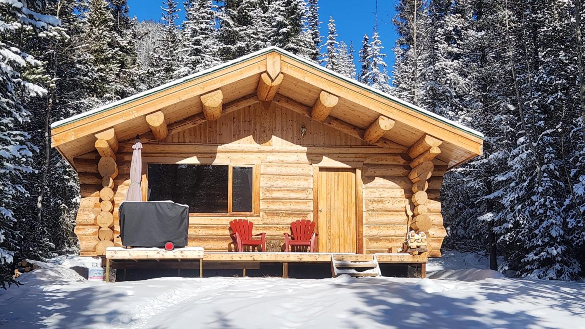 Rock Lake Lodge Provincial Park Rocky Mountain Escape Dome & Log Cabin Rentals - Rock Lake מראה חיצוני תמונה