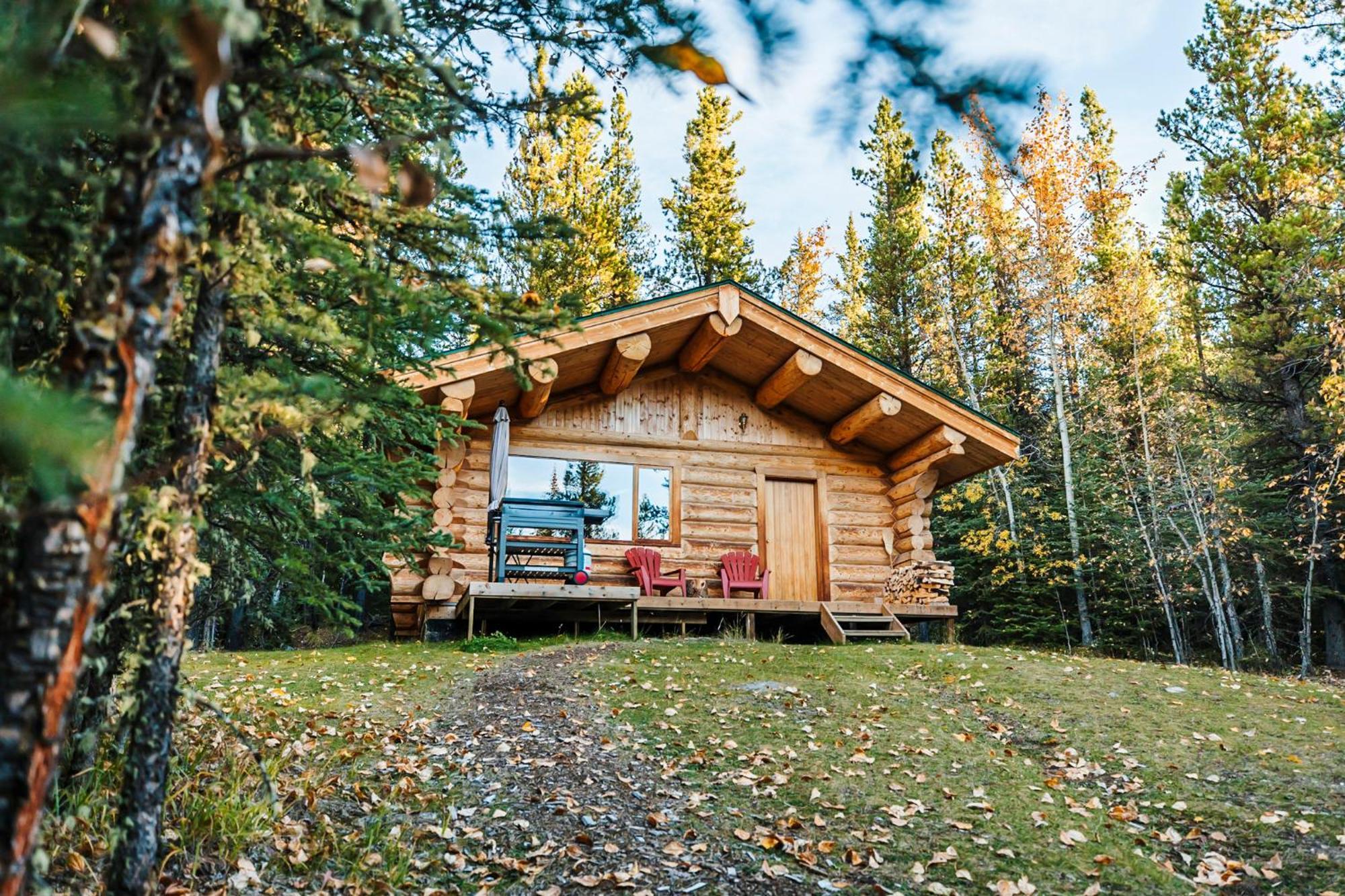 Rock Lake Lodge Provincial Park Rocky Mountain Escape Dome & Log Cabin Rentals - Rock Lake מראה חיצוני תמונה